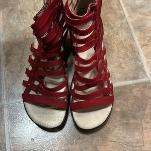 Jambu wedge ankle shoes size 7